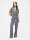 Gap Factory Modal Wide-leg Pj Pants In Gray