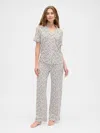 Gap Factory Modal Wide-leg Pj Pants In Gray