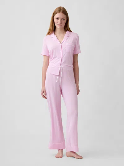 Gap Factory Modal Wide-leg Pj Pants In Pink