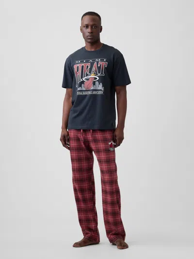 Gap Factory Nba Flannel Pj Pants In Multi