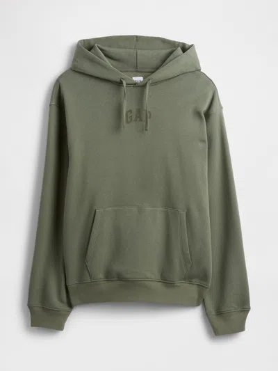Gap Factory Oversized Gap Mini-logo Hoodie In Green