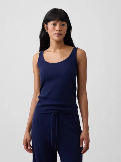 Gap Factory Pointelle Pj Tank Top In Blue