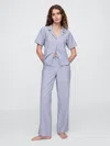 Gap Factory Poplin Pj Pants In Multi