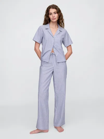 Gap Factory Poplin Pj Pants In Multi
