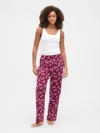 Gap Factory Poplin Pj Pants In Purple