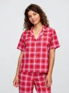 Gap Factory Poplin Pj Shirt In Multi