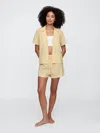 Gap Factory Poplin Pj Shorts In Yellow