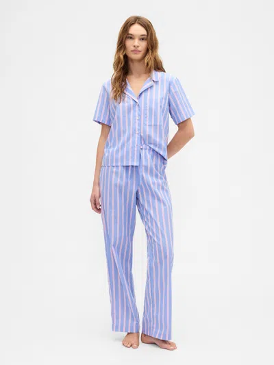 Gap Factory Print Poplin Pj Pants