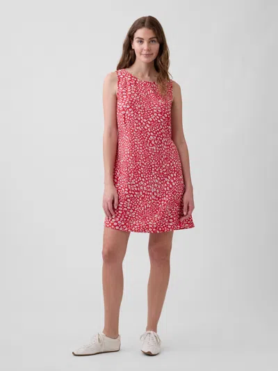 Gap Factory Print Sleeveless Mini Dress