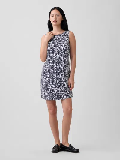 Print Sleeveless Mini Dress In Multi from Gap Factory