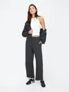 Gap Factory Pull-on Barrel Sweatpants In Black