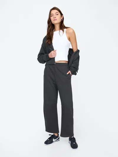 Gap Factory Pull-on Barrel Sweatpants In Black