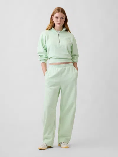 Gap Factory Pull-on Barrel Sweatpants In Green