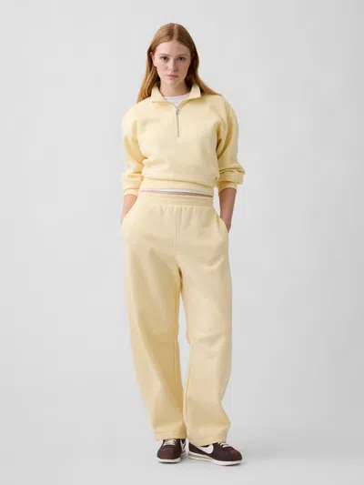 Gap Factory Pull-on Barrel Sweatpants In Yellow