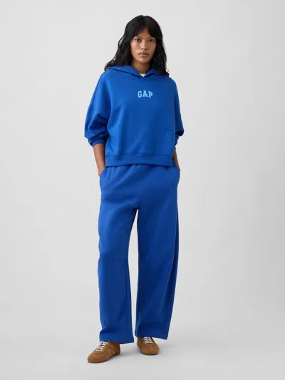 Gap Factory Pull-on Barrel Sweatpants In Blue