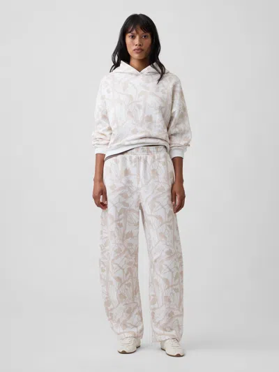Gap Factory Pull-on Barrel Sweatpants In Neutral Camo