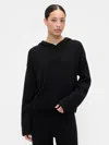 Gap Factory Relaxed Cashsoft Hoodie In Black