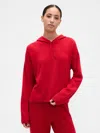 Gap Factory Relaxed Cashsoft Hoodie In Red