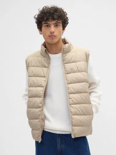Gap Factory Relaxed Coldcontrol Puffer Vest In Multi