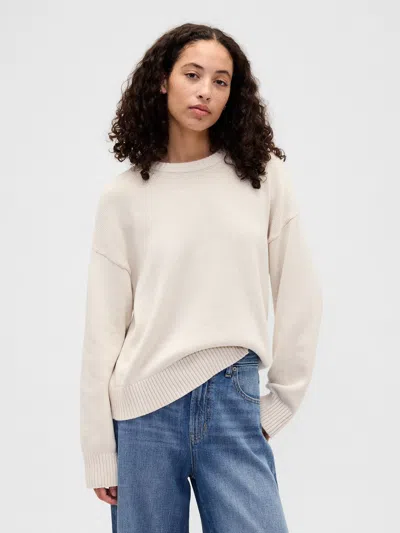 Gap Factory Relaxed Cotton Crewneck Sweater