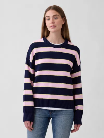 Gap Factory Relaxed Cotton Crewneck Sweater In Black