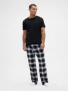 Gap Factory Relaxed Flannel Pj Pants In Black