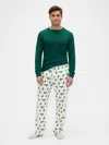 Gap Factory Relaxed Flannel Pj Pants In White