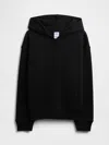 Gap Factory Relaxed Fleece Zip Hoodie In Black