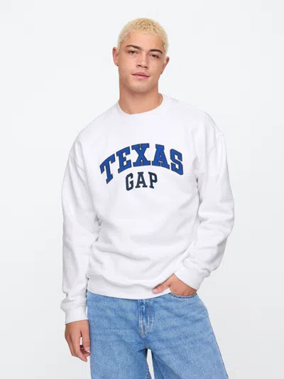 Gap Factory Relaxed Gap Logo Graphic Sweatshirt In White