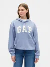 Gap Factory Relaxed Gap Logo Hoodie In Blue