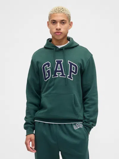 Gap Factory Relaxed Gap Logo Hoodie In Green