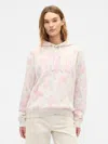 Gap Factory Relaxed Gap Logo Hoodie In Pink