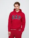 Gap Factory Relaxed Gap Logo Hoodie In Red