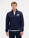 Gap Factory Relaxed Gap Logo Quarter-zip Sweatshirt