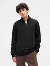 Gap Factory Relaxed Gap Logo Quarter-zip Sweatshirt
