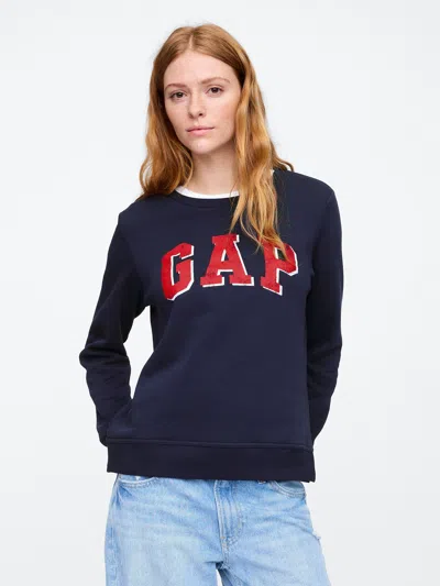 Gap Factory Relaxed Gap Logo Sweatshirt In Blue