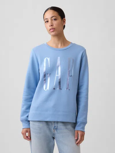 Gap Factory Relaxed Gap Logo Sweatshirt In Brown