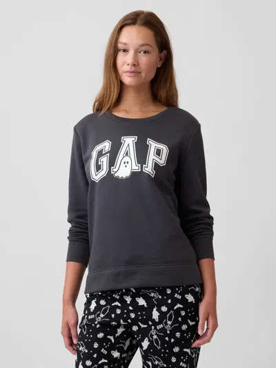 Gap Factory Relaxed Gap Logo Sweatshirt In Halloween Ghost