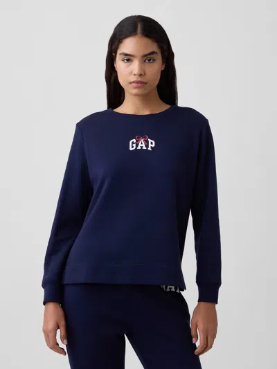 Gap Factory Relaxed Gap Logo Sweatshirt In Navy Bows