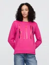 Gap Factory Relaxed Gap Logo Sweatshirt In Pink