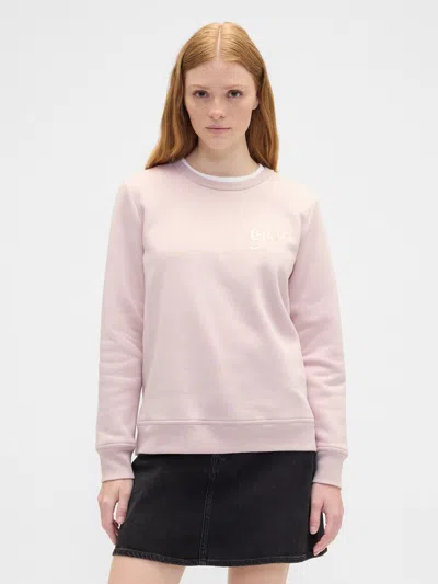Gap Factory Relaxed Gap Logo Sweatshirt In Pink