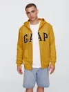Gap Factory Relaxed Gap Logo Zip Hoodie In Yellow
