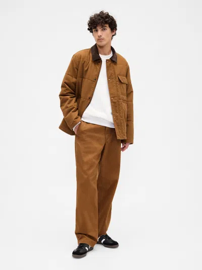Gap Factory Relaxed Khakis In Brown