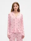 Gap Factory Relaxed Modal Pj Shirt In Pink