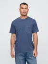 Gap Factory Relaxed Original Pocket T-shirt In Blue