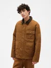 Gap Factory Relaxed Quilted Canvas Utility Jacket