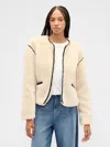 Gap Factory Relaxed Sherpa Jacket In White