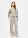 Gap Factory Relaxed Straight-leg Sweatpants In Gray