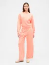 Gap Factory Relaxed Straight-leg Sweatpants In Pink