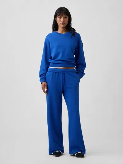 Gap Factory Relaxed Straight-leg Sweatpants In Primary Blue